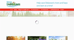 Desktop Screenshot of delawarelivablelawns.org